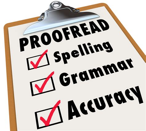 Proofreading