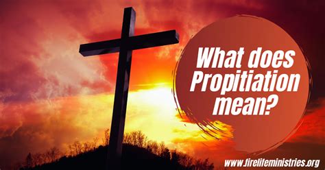 Propitiation