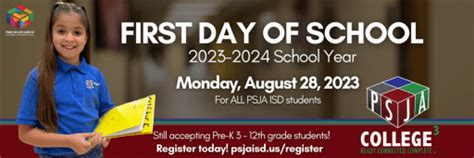 PSJA District School Year