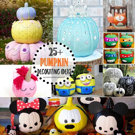 Pumpkin decorating ideas for Halloween