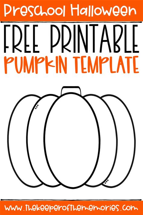 Pumpkin template activities