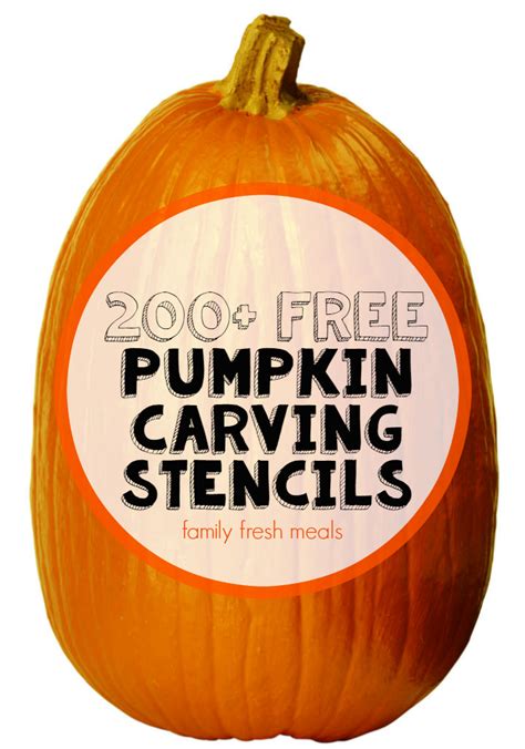 Pumpkin templates for fall decorating