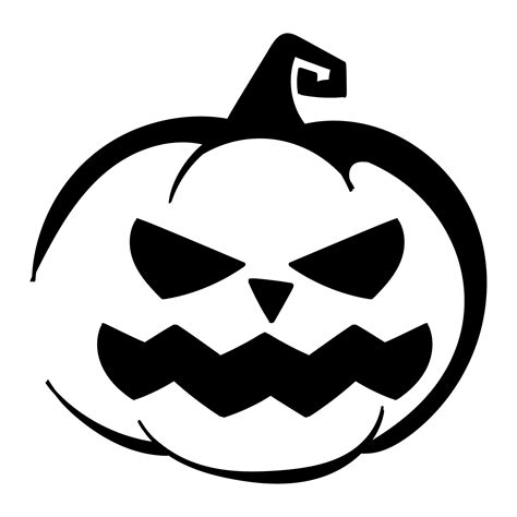 Pumpkin templates for Halloween decorations