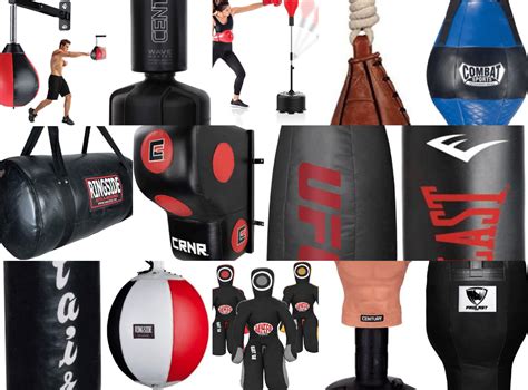 Different types of punching bags for home workouts