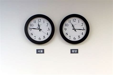 Pyongyang time zone information