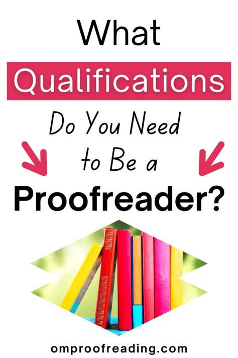 Qualifications Proofreading