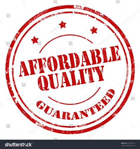 Quality and affordability