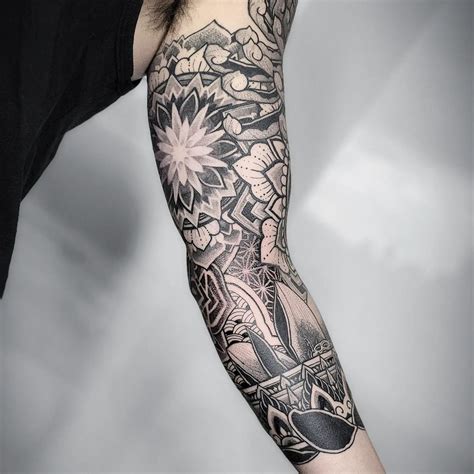 Quarter tattoo sleeve designs