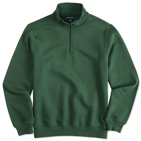 Quarter zip sweatshirts for athletic events