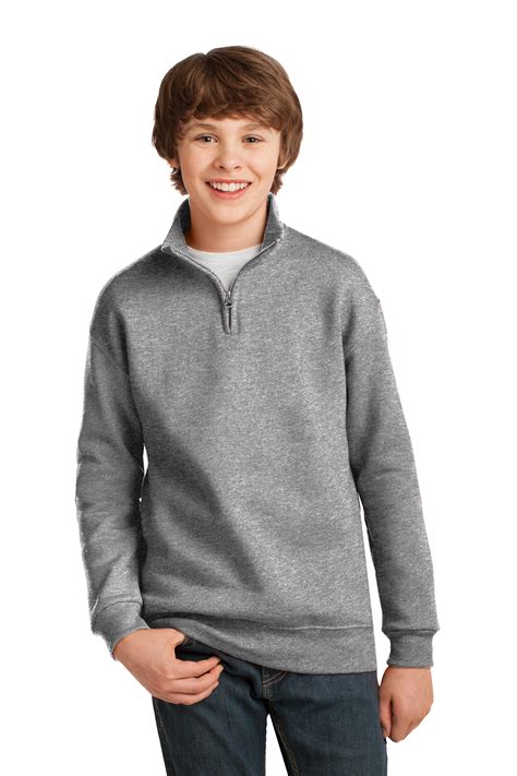 Quarter zip sweatshirts for kids