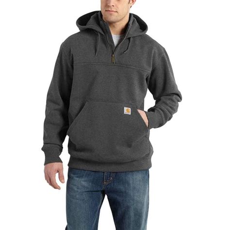 Quarter zip sweatshirts for layering