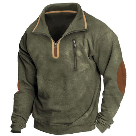 Quarter zip sweatshirts for outdoor activities