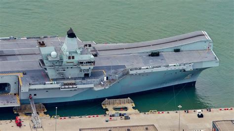 Queen Elizabeth Aircraft Carrier Fire Incident