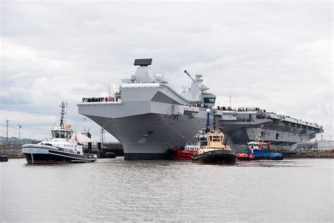 Queen Elizabeth Carrier Sail