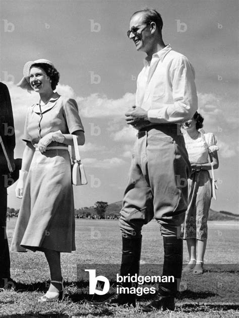 Queen Elizabeth II and Prince Philip in 1952