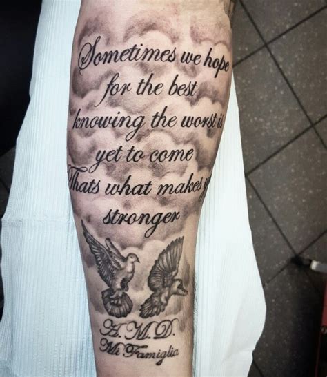 Quote Arm Sleeve Tattoos