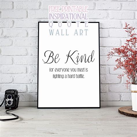 Quote printable wall art designs