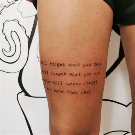 Quote tattoo ideas