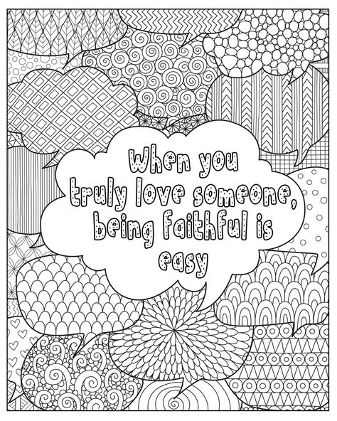 Quotes Coloring Sheets