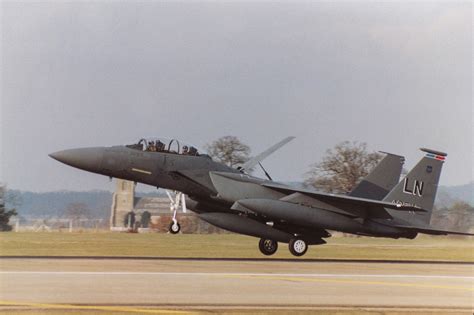 F-15C/D aircraft at RAF Lakenheath