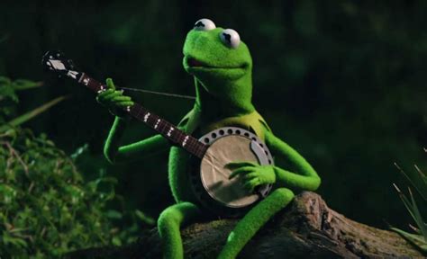 Kermit singing The Rainbow Connection