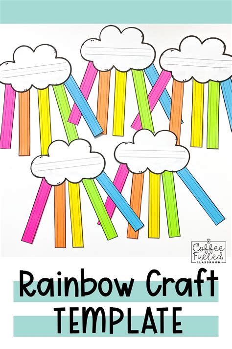 Rainbow printables for crafts