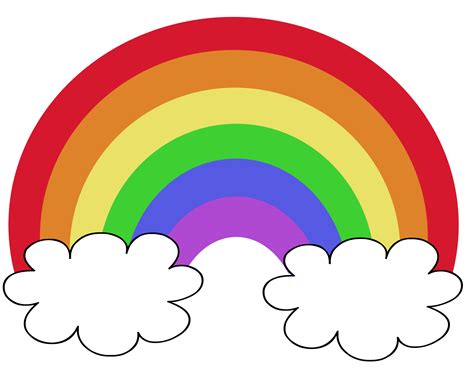 Rainbow printables for decor