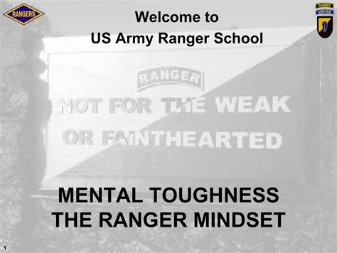 Ranger School Mental Toughness