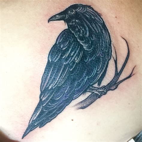 Raven tattoo art