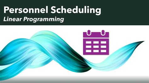 Description of RCC Personal Scheduling