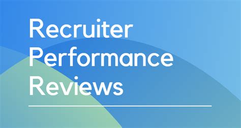 Recruiter Reviews