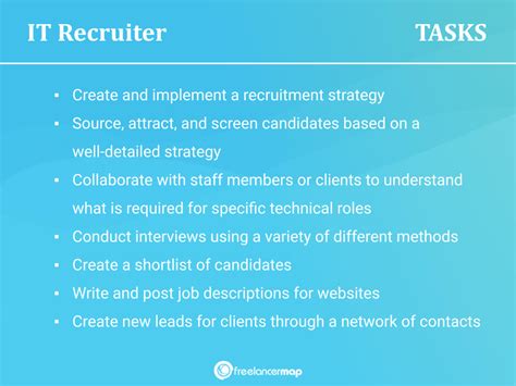 Understanding the recruiter's role