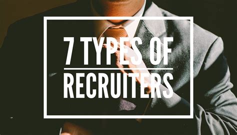 Types of recruiters