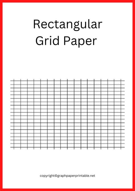 Rectangular Grid Paper