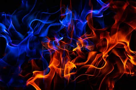 Red and Blue Fire Social