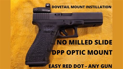 Red Dot Sight Mill Slide