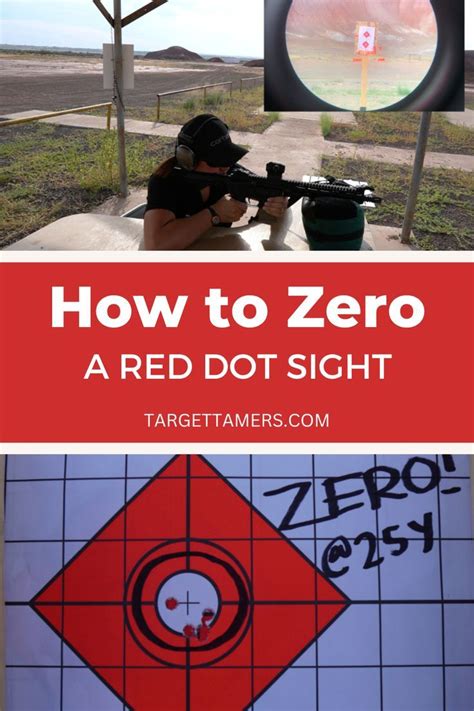 Red Dot Sight Zero In