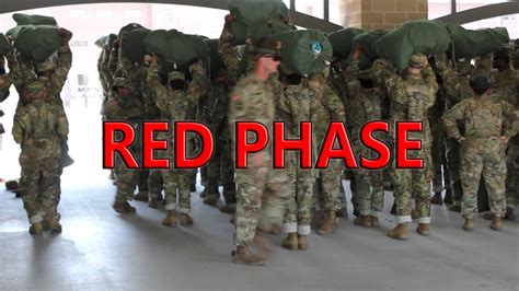 Red Phase Army Boot Camp Participants