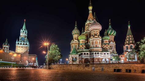 Red Square at Night