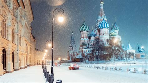 Red Square in Winter