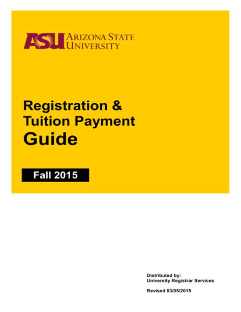 Registration and Tuition