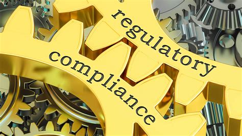 Regulatory compliance