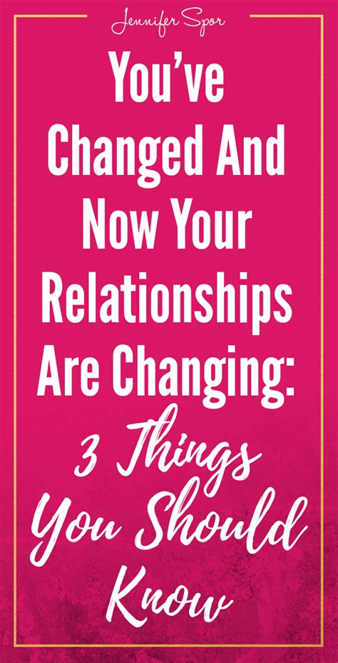 A person experiencing changes in relationships