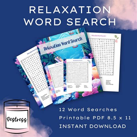 Word Search for Relaxation