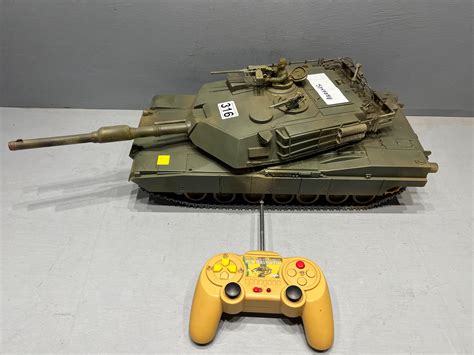 Remote control Abrams tank communication system