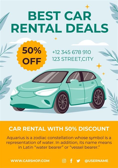 Rent Specials and Discounts