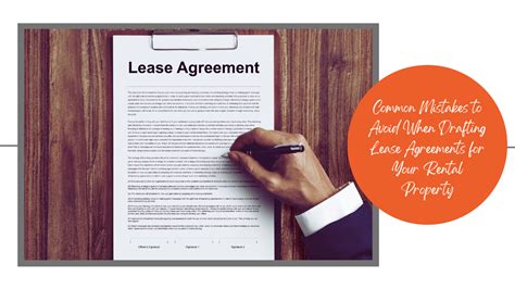 Rental Lease Agreement Mistakes