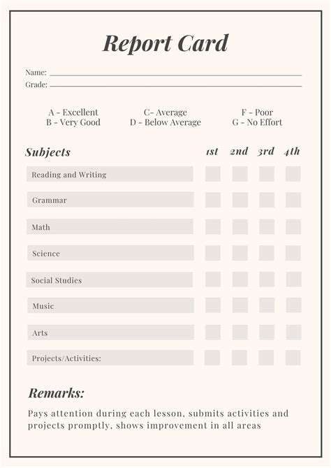 Report Cards Image