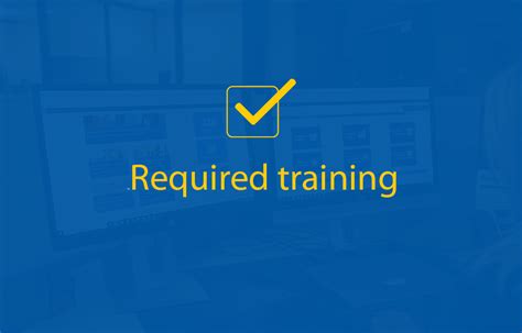 Required Training and Experience