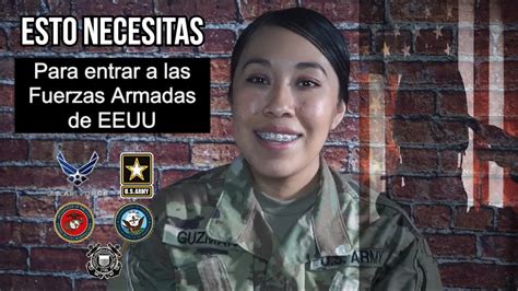 Requisitos para entrar al Ejército de EE. UU.